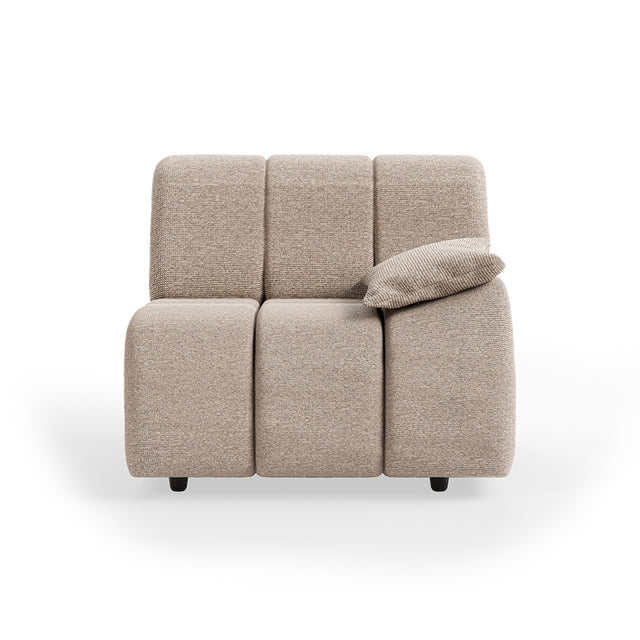 HKliving Wave 模組沙發｜Wave couch: element right low arm