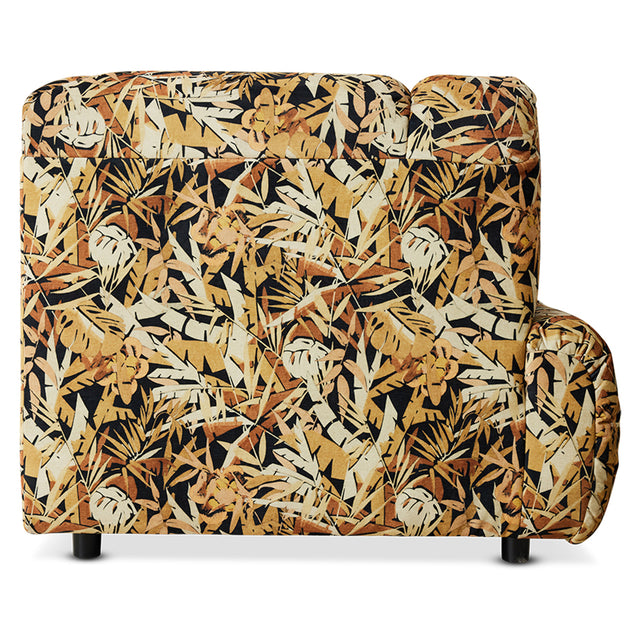 HKliving Wave 模組沙發｜Wave couch: element left high arm, printed hollywood