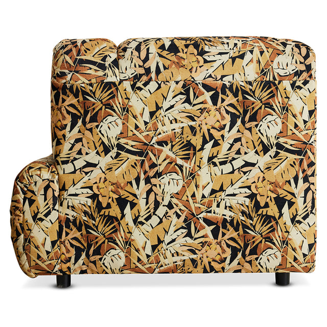 HKliving Wave 模組沙發｜Wave couch: element right high arm, printed hollywood