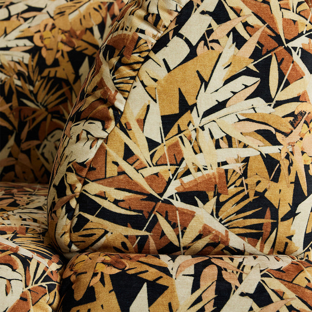 HKliving Wave 模組沙發｜Wave couch: element right high arm, printed hollywood