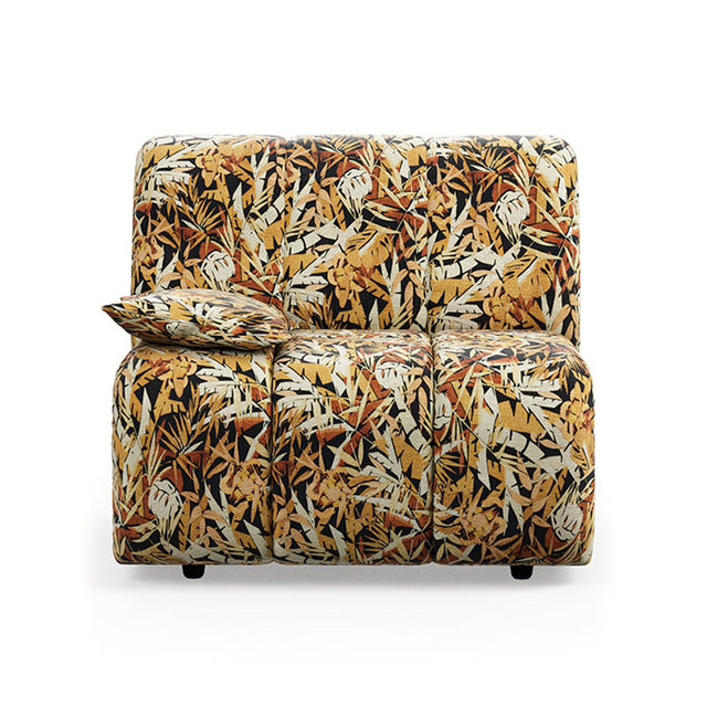 HKliving Wave 模組沙發｜Wave couch: element left low arm, printed hollywood