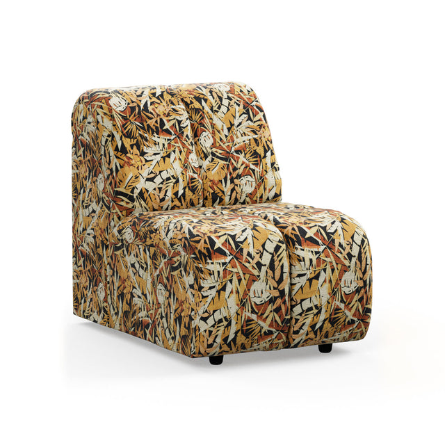 HKliving Wave 模組沙發｜Wave couch: element middle small, printed hollywood