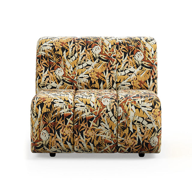 HKliving Wave 模組沙發｜Wave couch: element middle, printed hollywood