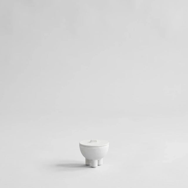 【現貨】101 Copenhagen-鴨碗(附蓋),迷你 - 骨白色
