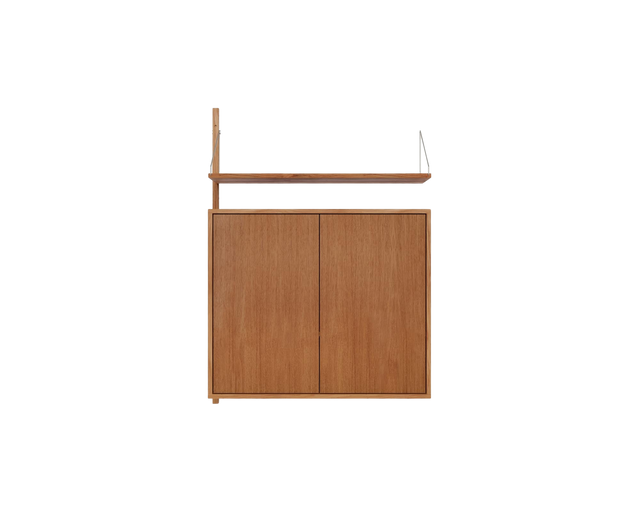 FRAMA-Shelf Library Medium Cabinet Add-on Section 櫃 情境照