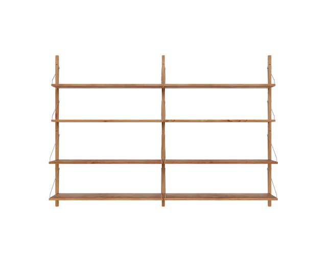 FRAMA-Shelf Library Double Section 壁掛層架 情境照