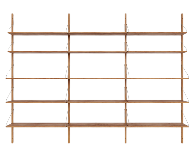FRAMA-Shelf Library Triple Section 壁掛層架 情境照
