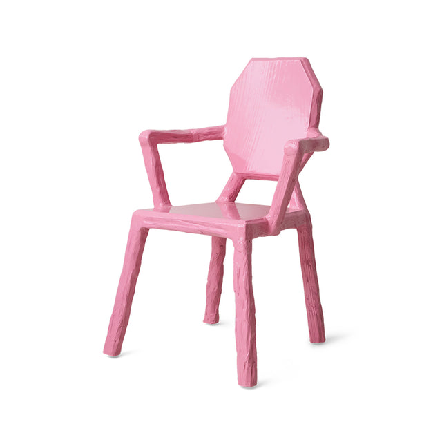 HKliving 餐椅｜Teun Zwets for HKLIVING: medallion chair, candy