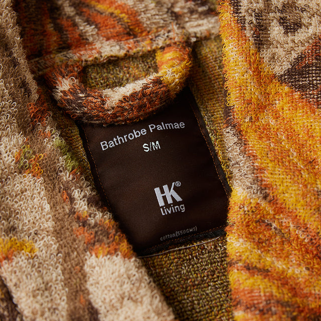 HKliving 毛巾浴袍｜Bathrobe Palmae (S/M)