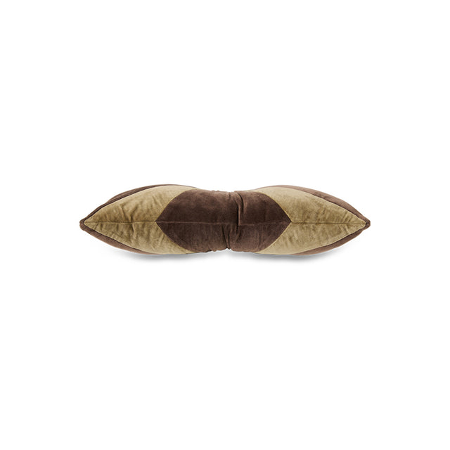 HKliving 抱枕｜Velvet brown cushion (50x30cm)