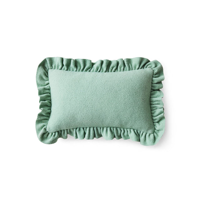 HKliving 抱枕｜Felt cushion, mint (60x40cm)