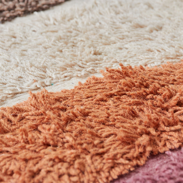 HKliving 地毯｜Round tufted rug melange (150x150cm)