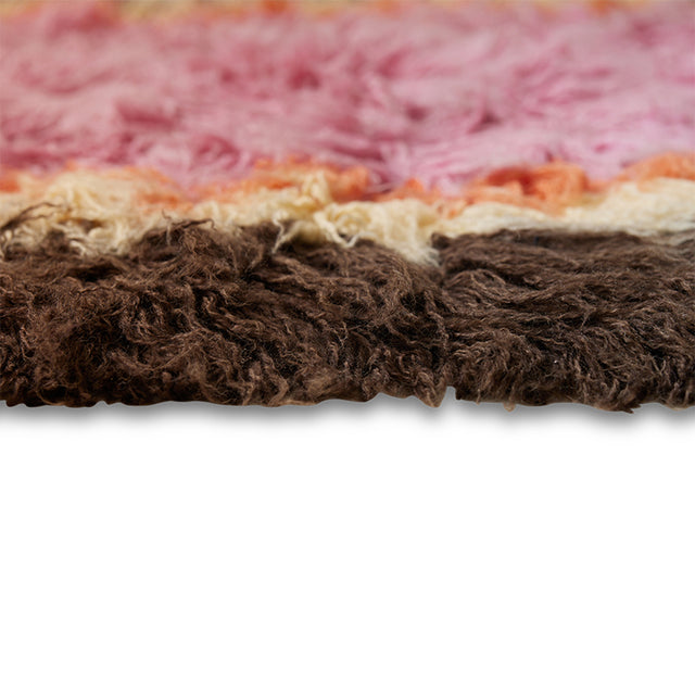 HKliving 地毯｜Fluffy rug downtown (120x180cm)