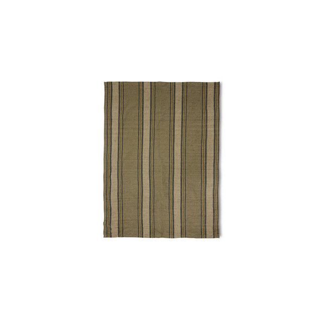 HKliving 餐桌布巾｜Vida striped tea towel sand/cream (50x70cm)