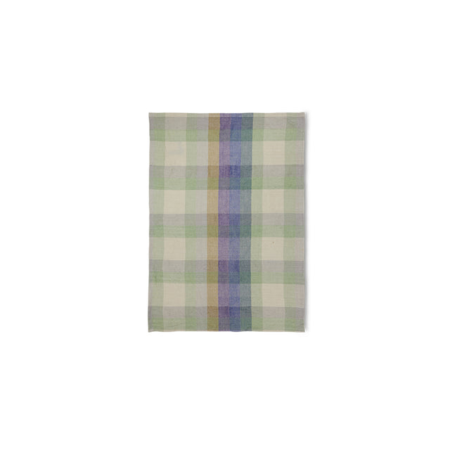 HKliving 餐桌布巾｜Vida check tea towel multicoloured (50x70cm)