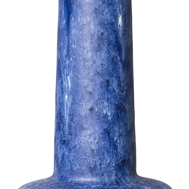 HKliving 燈座｜Retro stoneware lamp base, blue