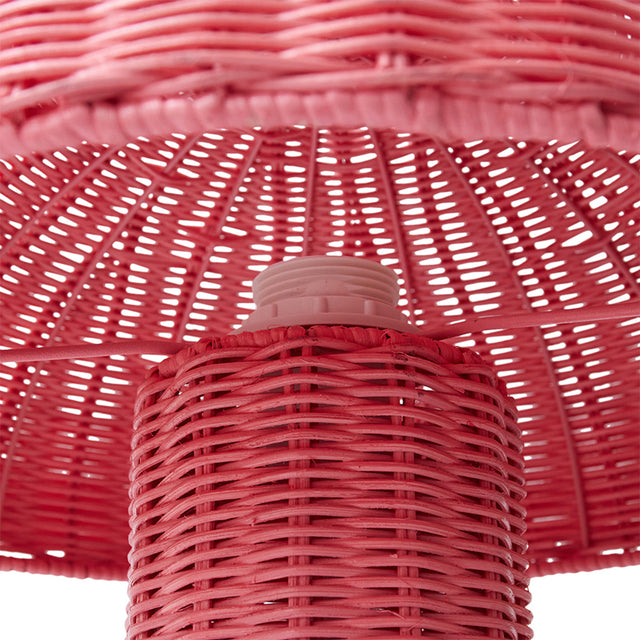 HKliving 桌燈｜Rattan table lamp