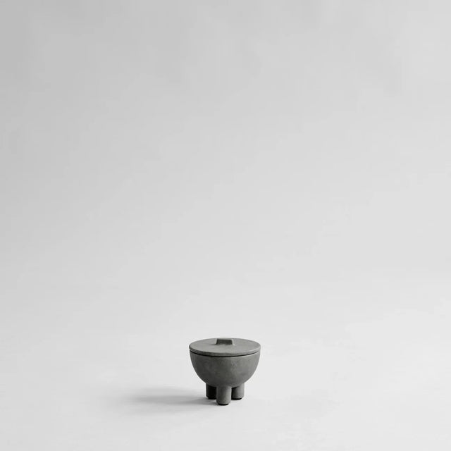 【現貨】101 Copenhagen-鴨碗(附蓋),迷你 - 深灰色