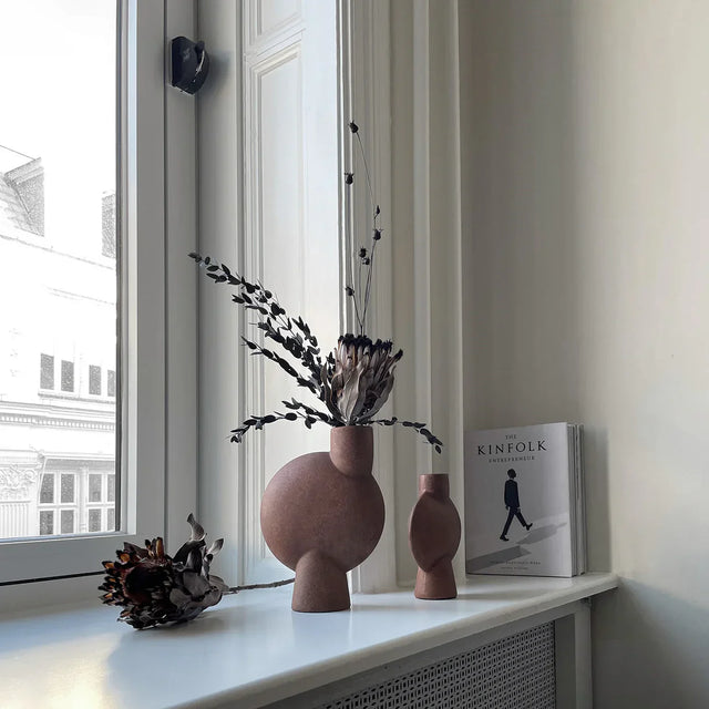 【現貨】101 Copenhagen-泡泡花瓶,中型 - 赤紅色