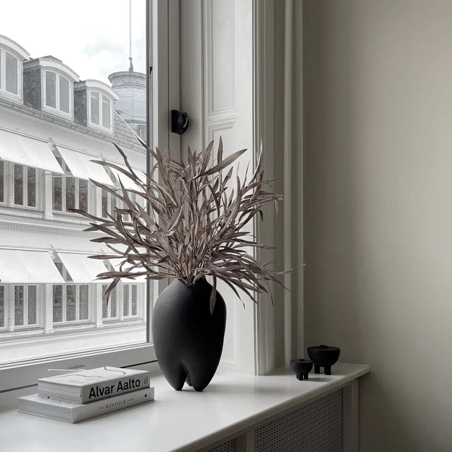 【現貨】101 Copenhagen-相撲花瓶,細長 - 咖啡色